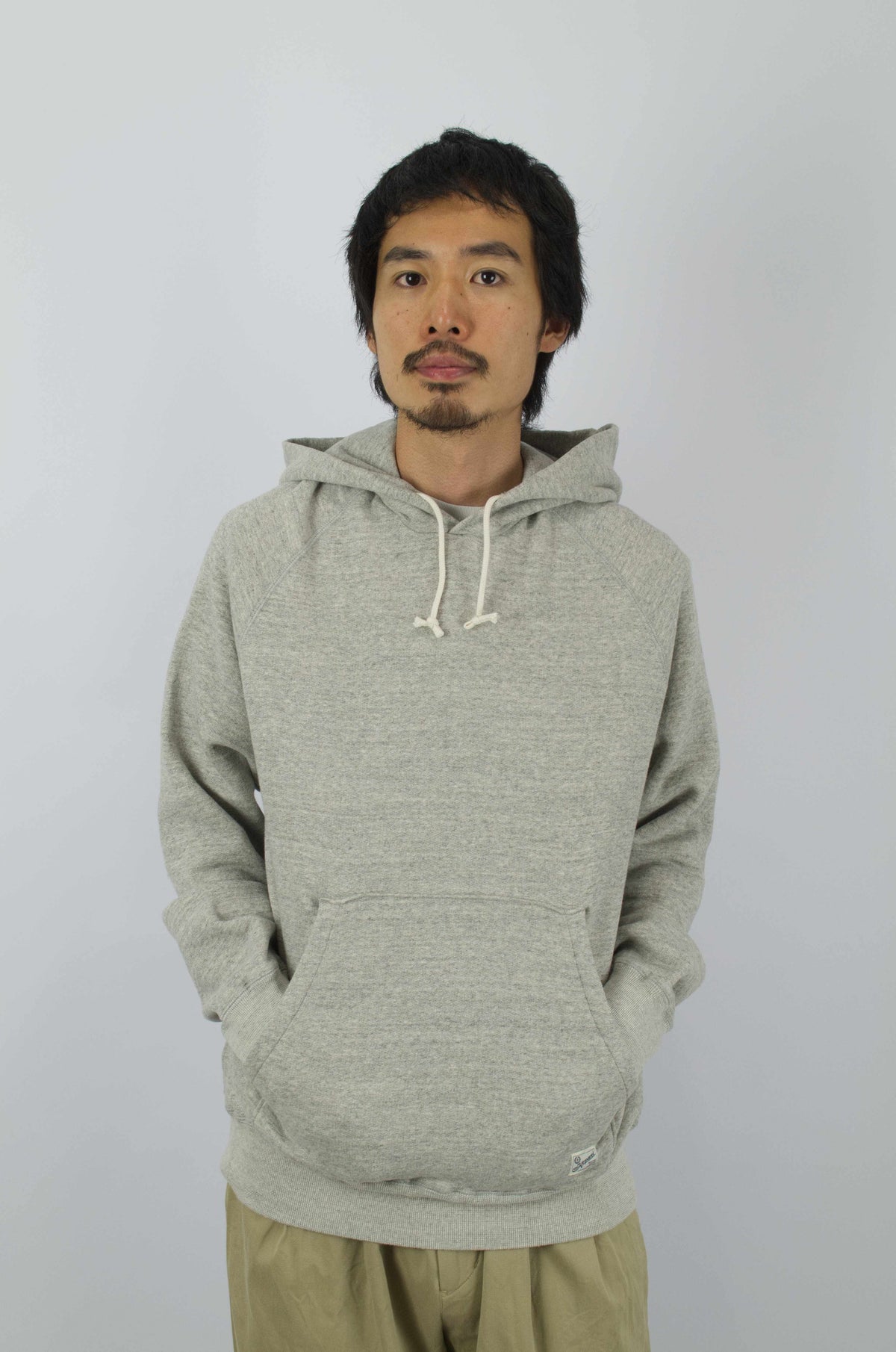 Kepani - Manchester Hooded Sweatshirt, Light Grey