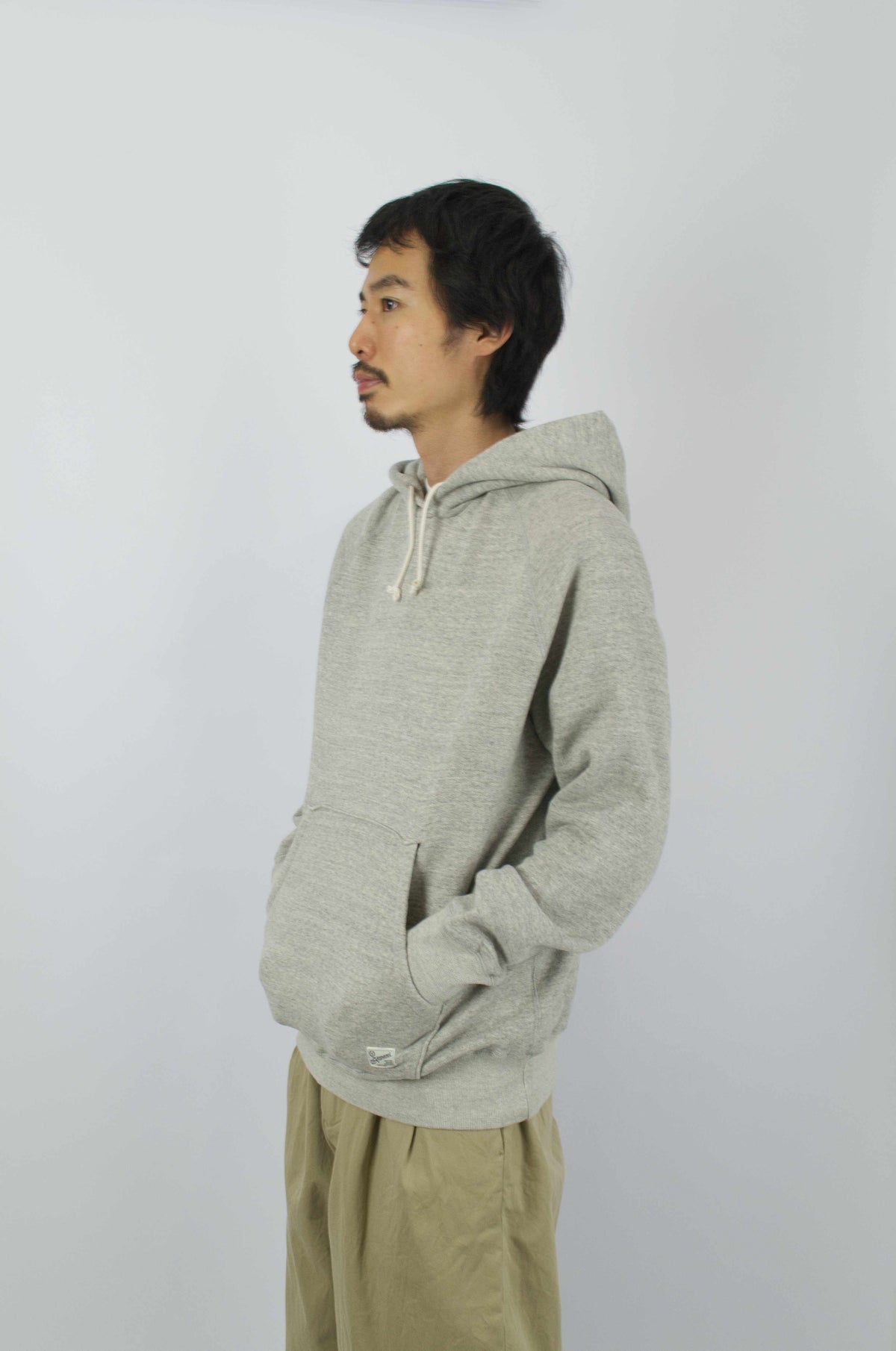 Kepani - Manchester Hooded Sweatshirt, Light Grey