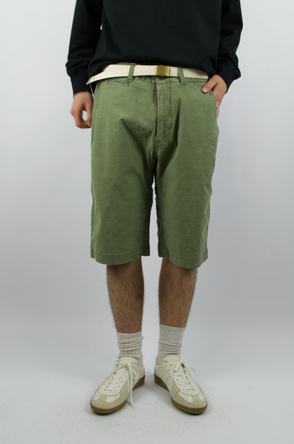 Master & Co. - Regular Shorts (Belted), Olive