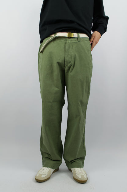 Master & Co. - Regular Chino (Belted), Olive