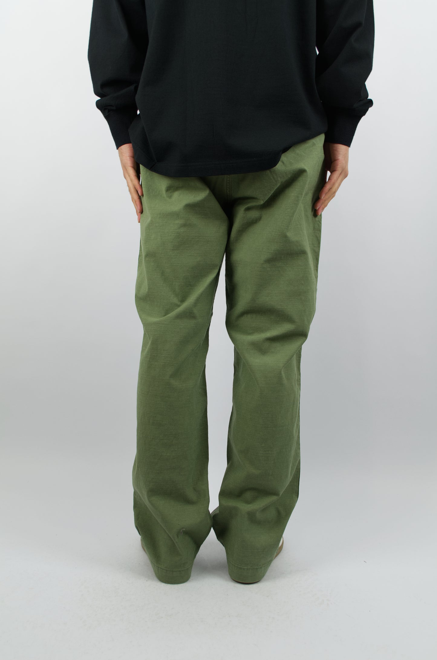 Master & Co. - Regular Chino (Belted), Olive