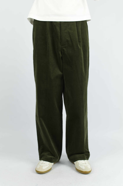 Sunnysiders - Harrison Trousers, Olive Corduroy