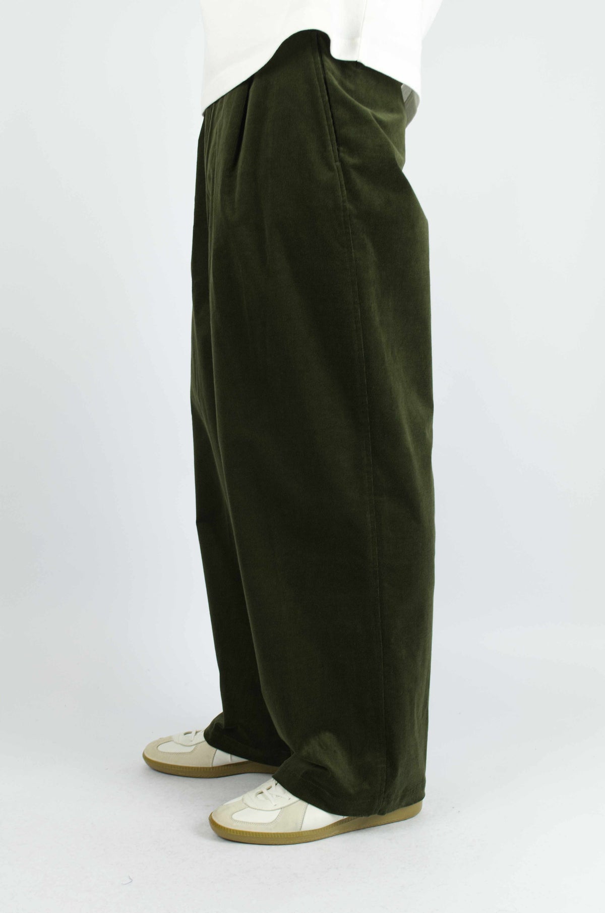 Sunnysiders - Harrison Trousers, Olive Corduroy
