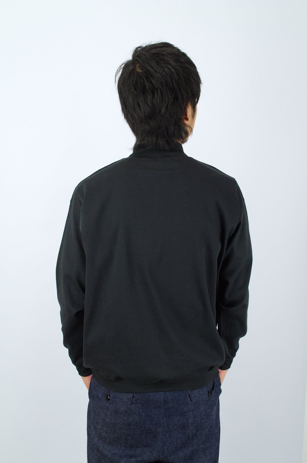 Sunnysiders - Mockneck Thermal Long Sleeve - Charcoal