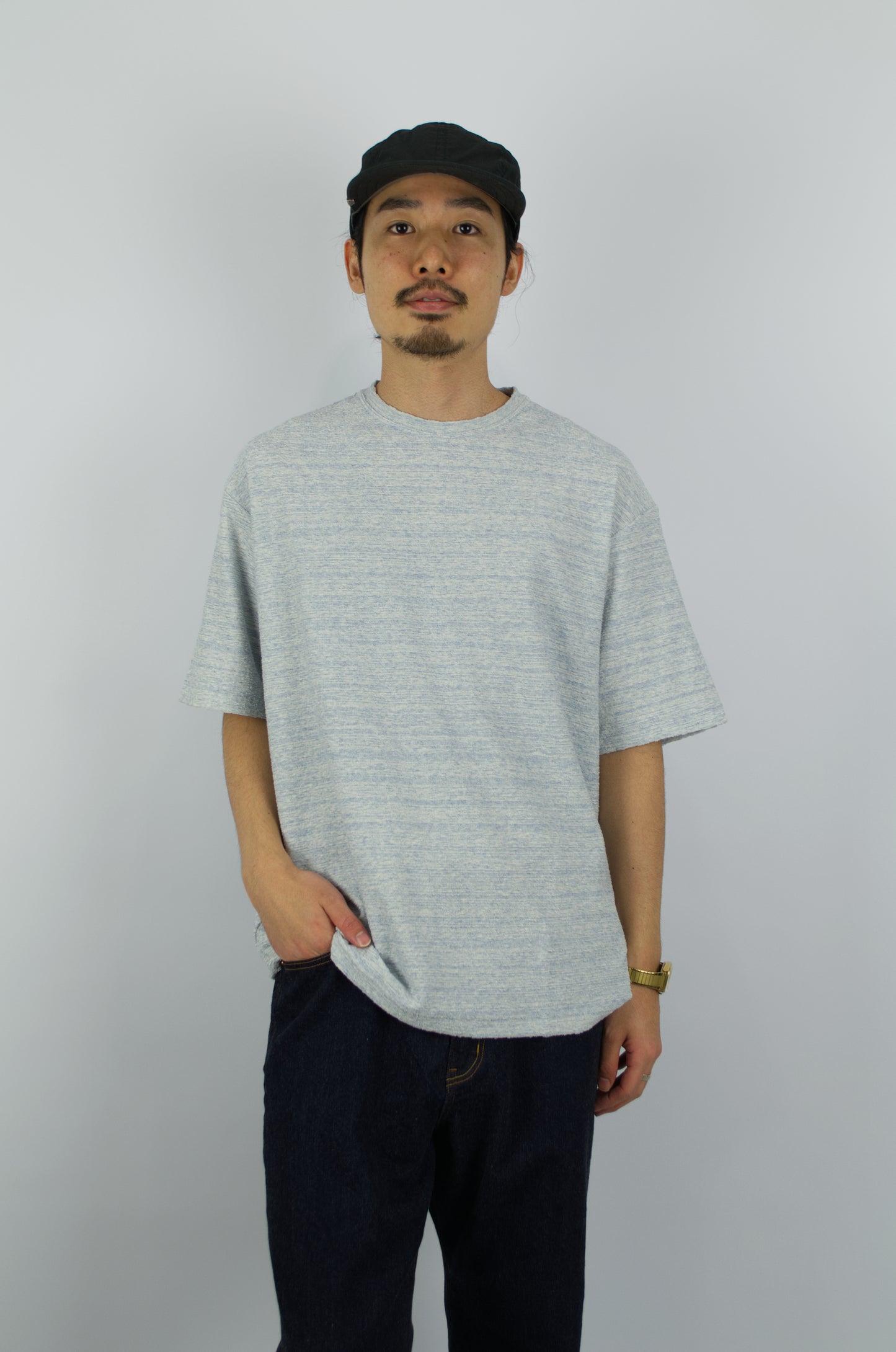Sunnysiders - Melange T-Shirt, Light Blue