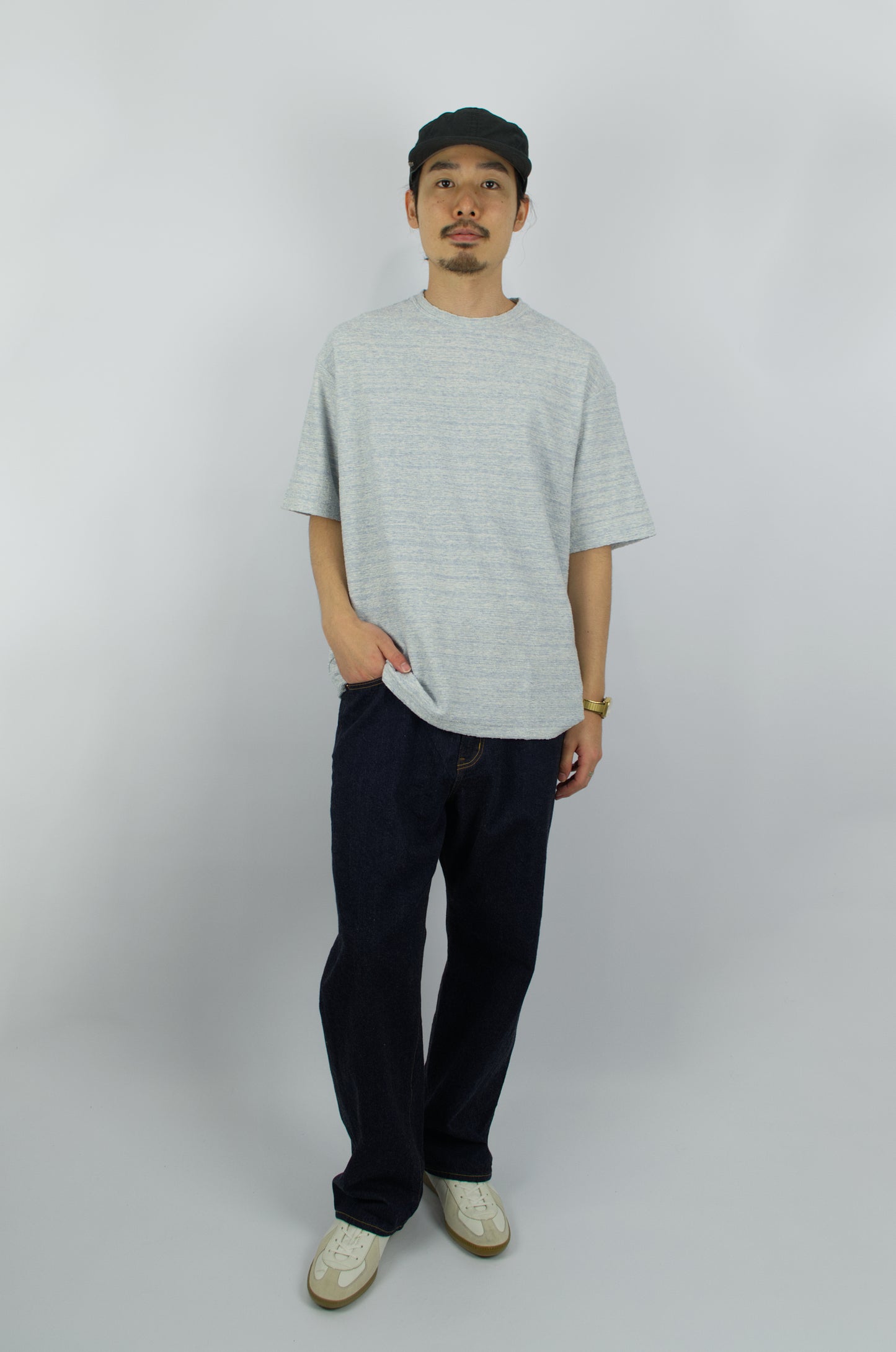 Sunnysiders - Melange T-Shirt, Light Blue