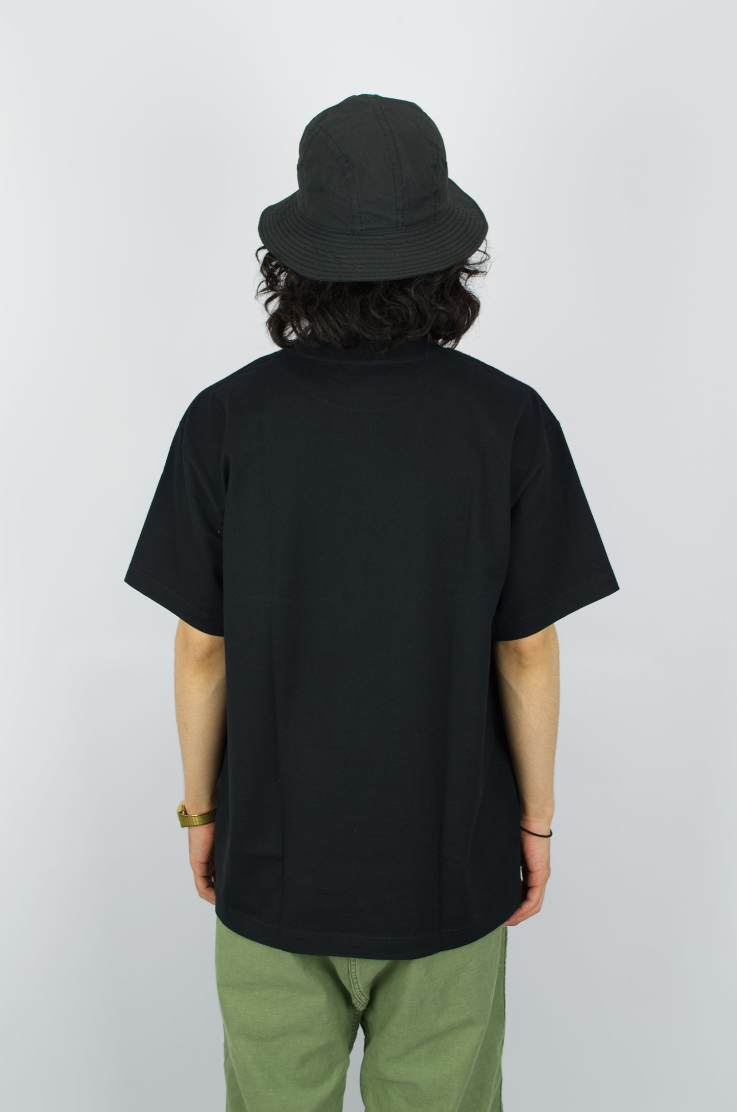SUNNYSIDERS_YONETOMI_Yonetomi - 'New Basic' Short Sleeve T-Shirt, Black_T-Shirts
