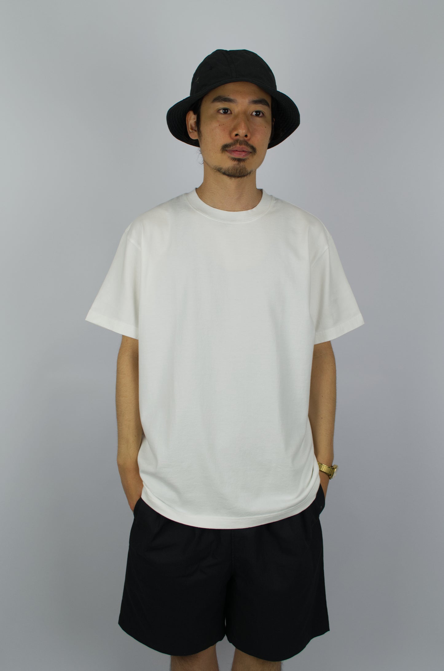 SUNNYSIDERS_YONETOMI_Yonetomi - 'New Basic' Short Sleeve T-Shirt, White_T-Shirts