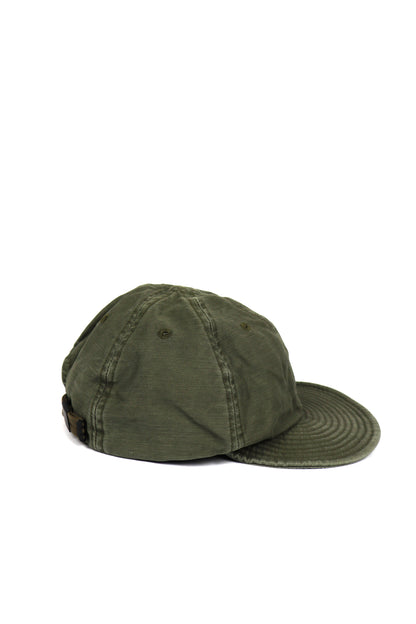 Decho - Back Satin 6 Panel Cap, Olive