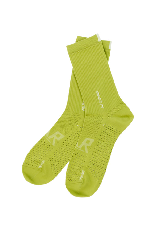 Rototo - 'All Rounder' Tech-Mesh Crew, Pistachio