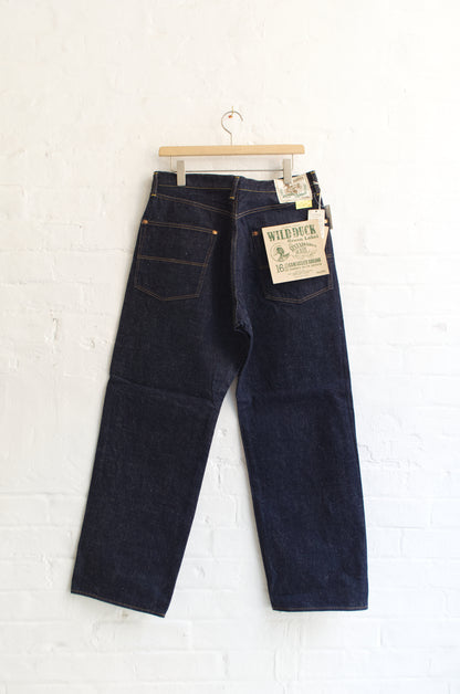 Big John - Green Label Wild Duck Jeans, Indigo