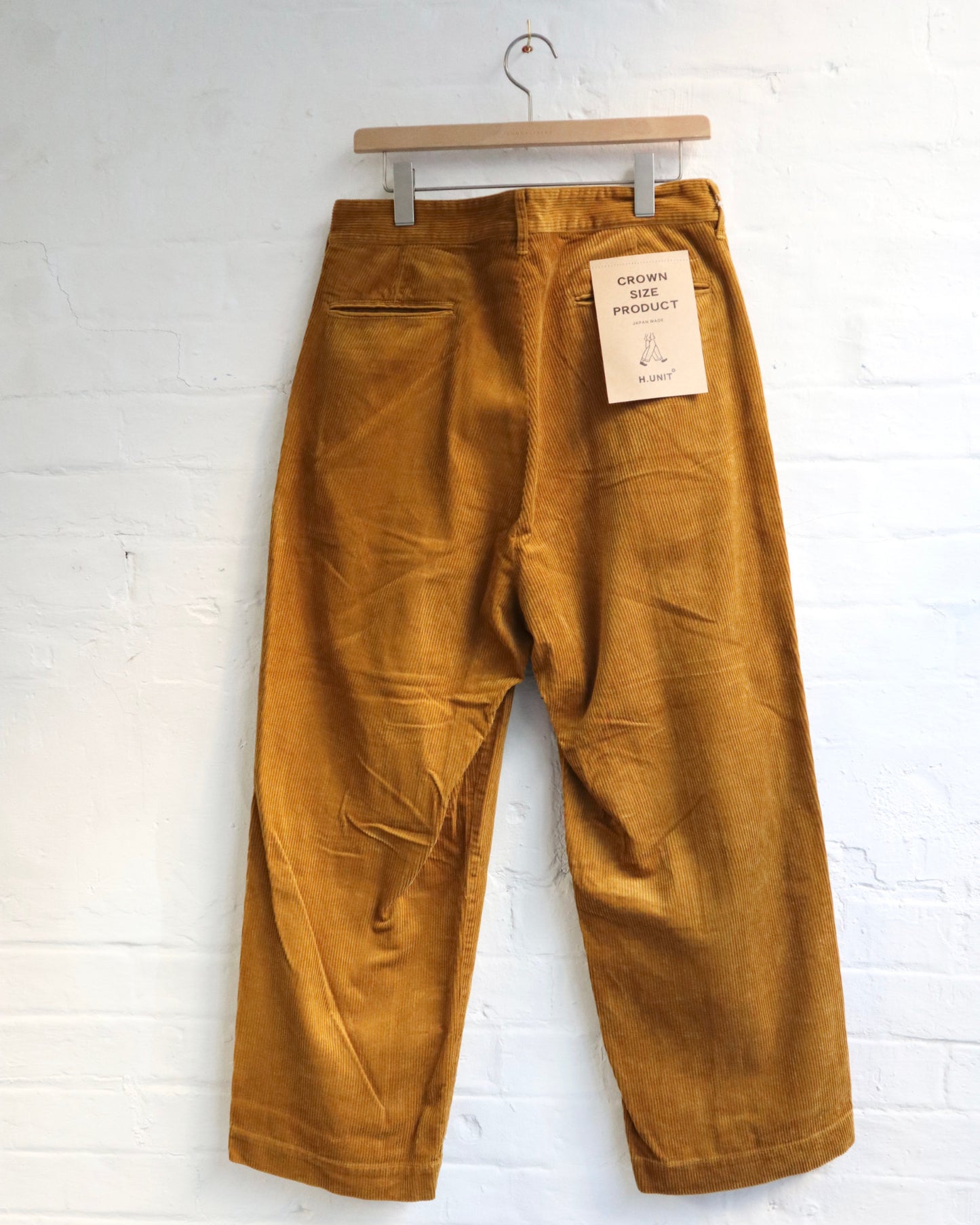 
                  
                    Corduroy crownsize trousers [H-PT027] - Mustard
                  
                
