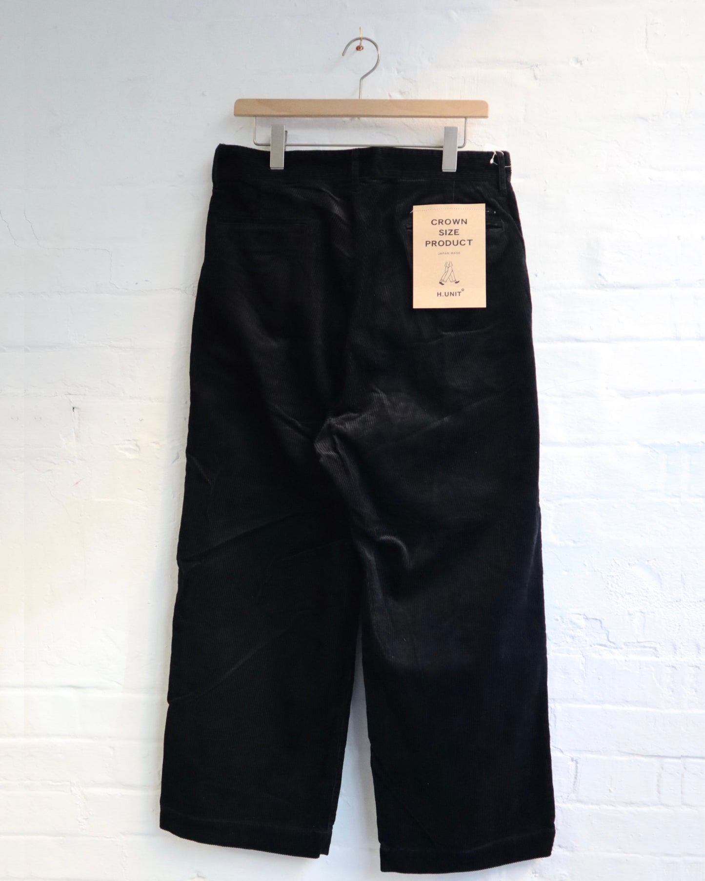 
                  
                    Corduroy crownsize trousers [H-PT027] - Black
                  
                