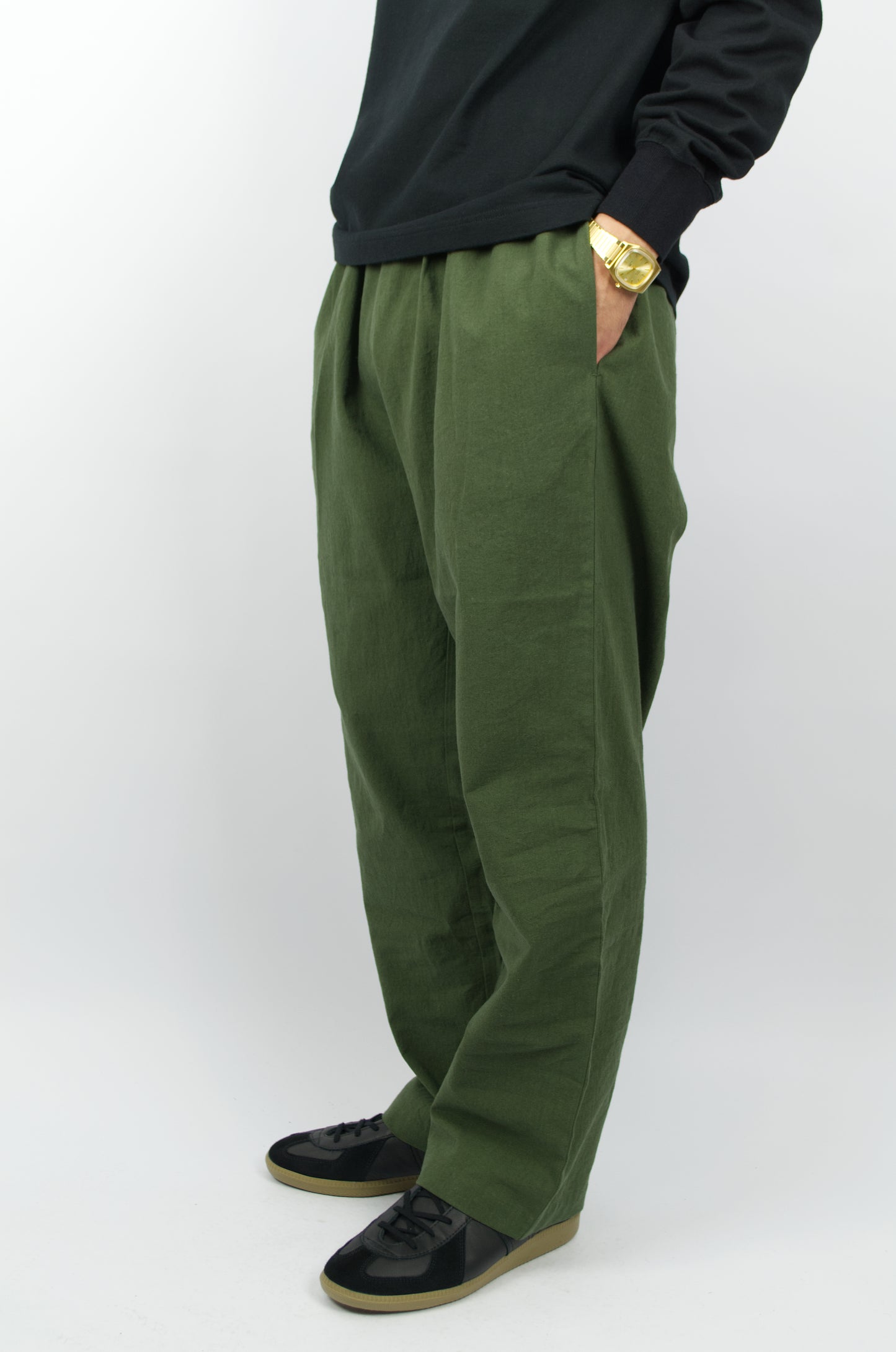 Sunnysiders - Lounge Pants, Moss Green