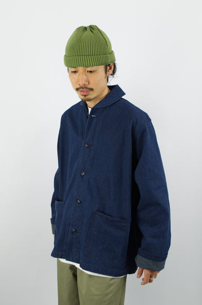 Yaeca - USN Shawl Collar Jacket, Indigo