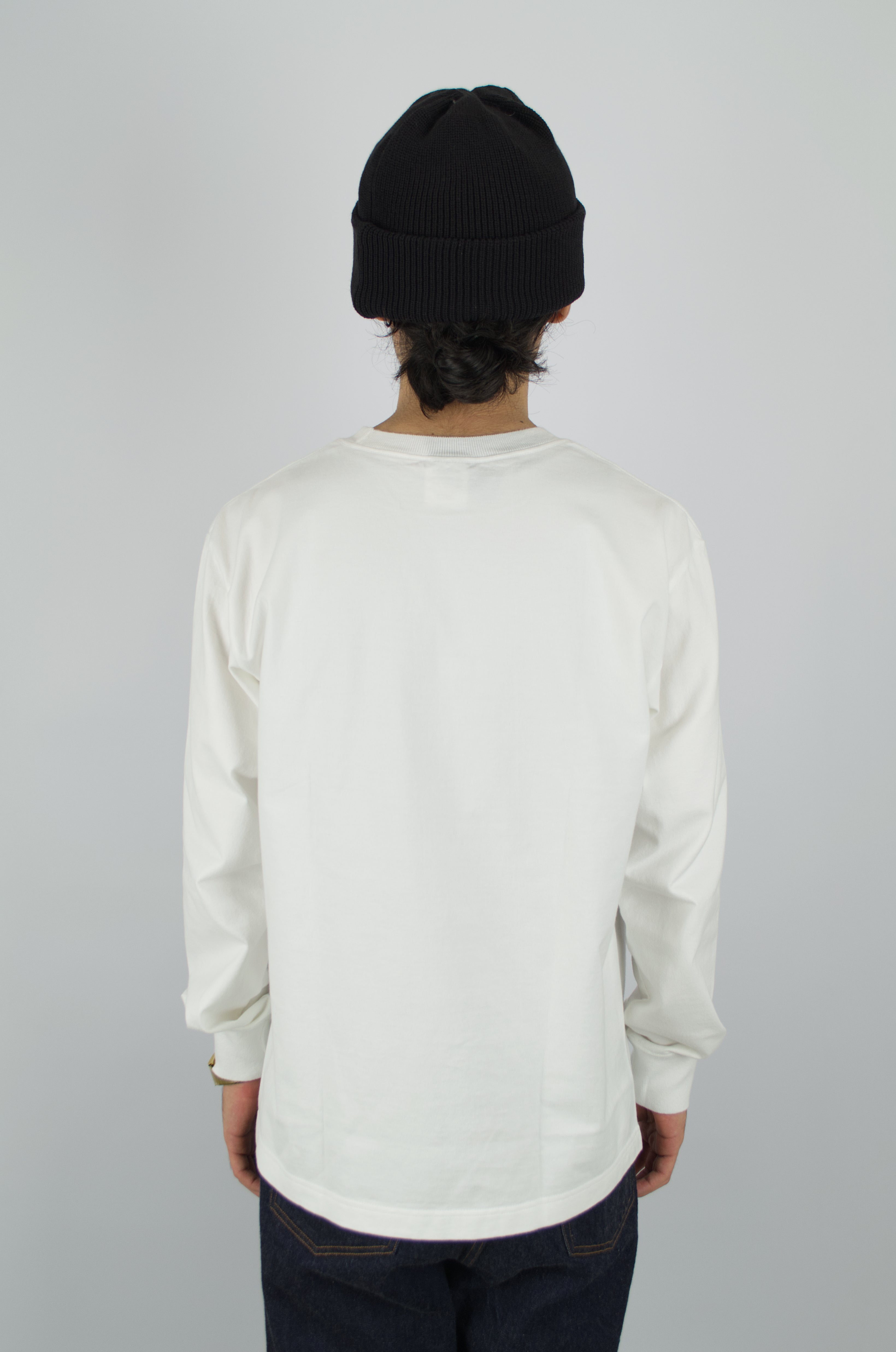 Yonetomi - 'New Basic' Long Sleeve T-Shirt, White – SUNNYSIDERS