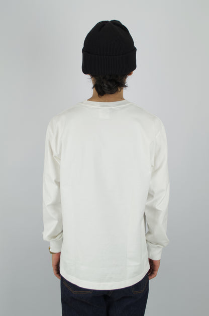 SUNNYSIDERS_YONETOMI_Yonetomi - 'New Basic' Long Sleeve T-Shirt, White_T-Shirts