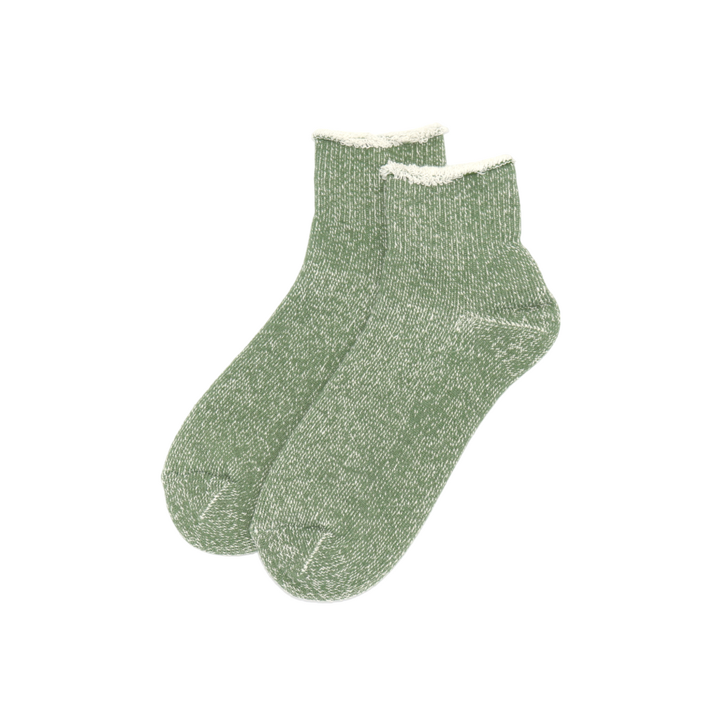 
                  
                    SUNNYSIDERS_ROTOTO_R1294 DOUBLE FACE ANKLE SOCKS "COTTON" GREEN_Socks
                  
                