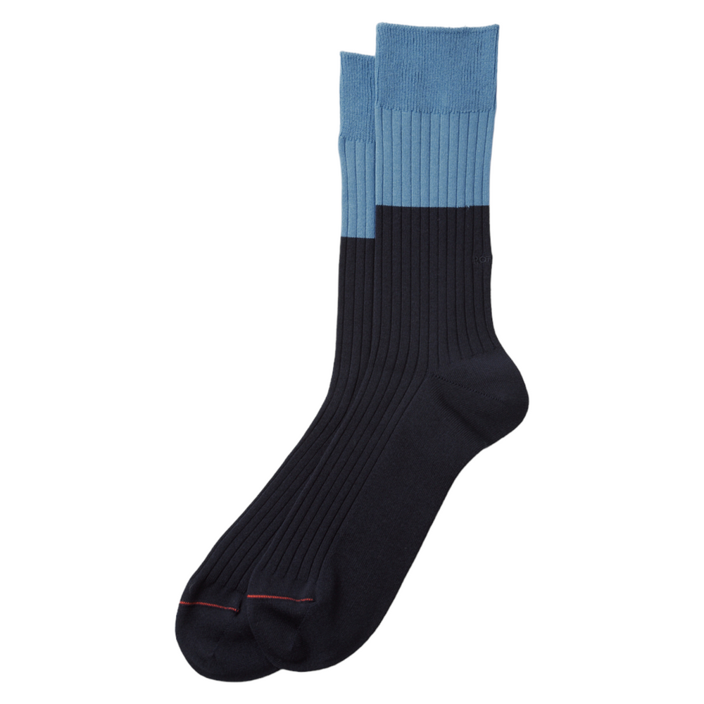 
                  
                    SUNNYSIDERS_ROTOTO_R1459 BICOLOR FORMAL SOCKSL. Blue / Navy_Socks
                  
                
