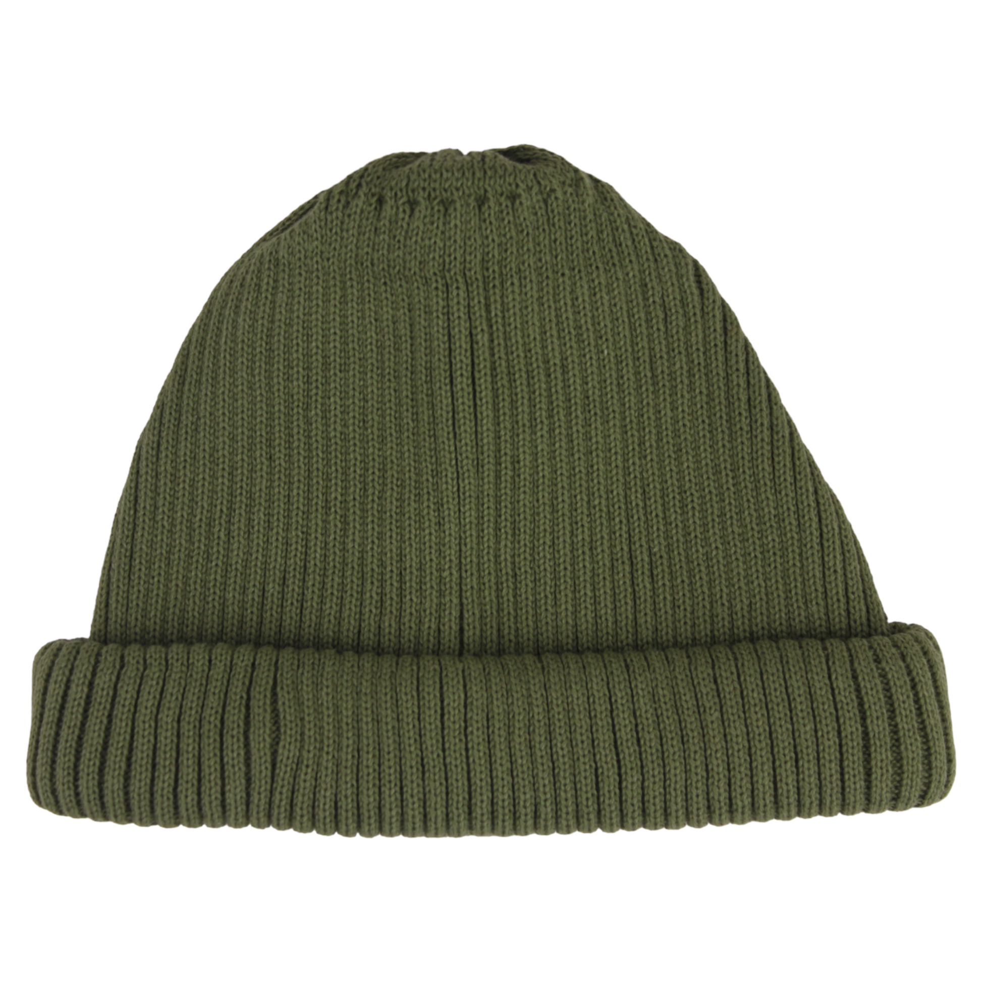 SUNNYSIDERS_ROTOTO_R5021 COTTON ROLL UP BEANIE - GREEN_Beanies