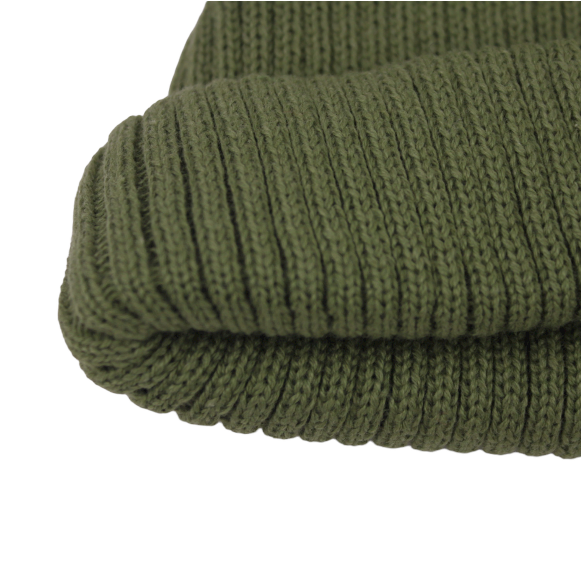 SUNNYSIDERS_ROTOTO_R5021 COTTON ROLL UP BEANIE - GREEN_Beanies