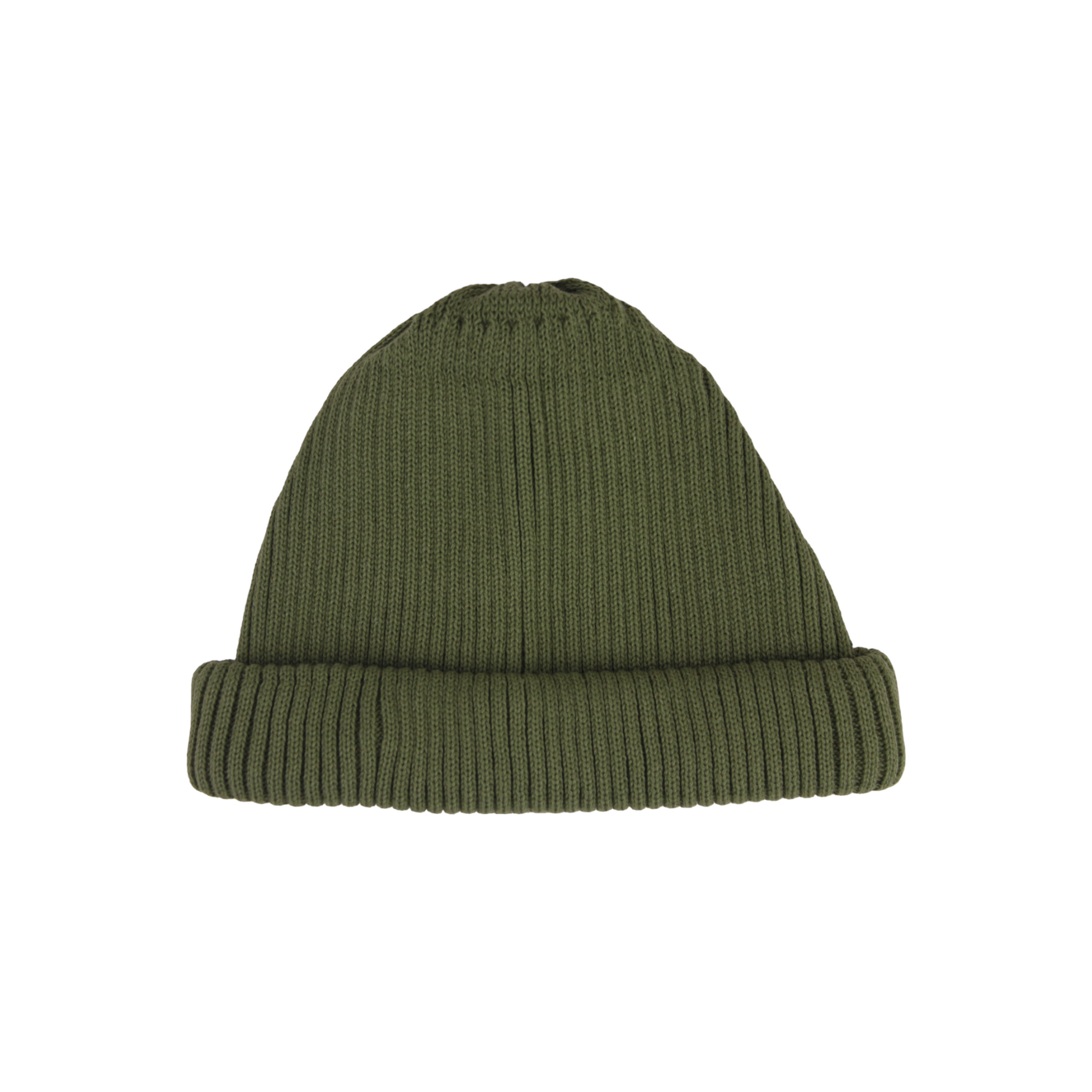 SUNNYSIDERS_ROTOTO_R5021 COTTON ROLL UP BEANIE - GREEN_Beanies